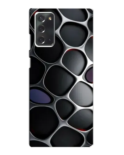 Чохол для Samsung Galaxy Note 20 з картинкою «Об'ємна темна решітка» Чохол для Samsung Galaxy Note 20 з картинкою «Об'ємна темна решітка»