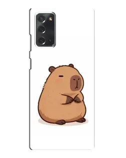 Чохол для Samsung Galaxy Note 20 з картинкою «Товстенька капібара»