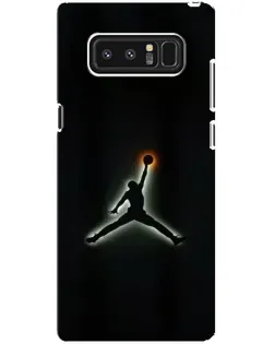 Чехол для Samsung Galaxy Note 8 (N950) с картинкой «Jordan Gradient Logo»
