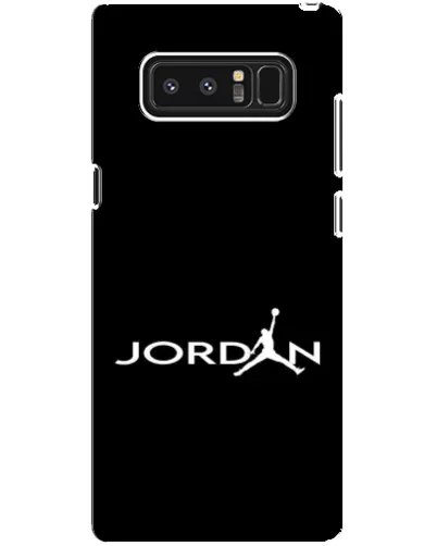 Чехол для Samsung Galaxy Note 8 (N950) с картинкой «Jordan White Logo» Чехол для Samsung Galaxy Note 8 (N950) с картинкой «Jordan White Logo»