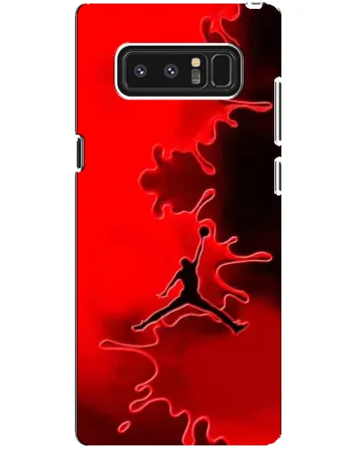 Чехол для Samsung Galaxy Note 8 (N950) с картинкой «Jordan Red Smoke» Чехол для Samsung Galaxy Note 8 (N950) с картинкой «Jordan Red Smoke»