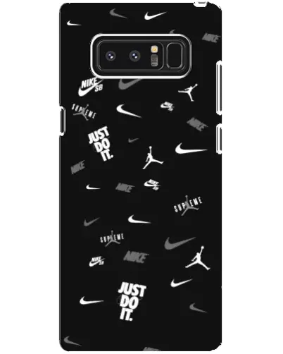 Чехол для Samsung Galaxy Note 8 (N950) с картинкой «Nike Black Pattern» Чехол для Samsung Galaxy Note 8 (N950) с картинкой «Nike Black Pattern»