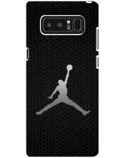 Чехол для Samsung Galaxy Note 8 (N950) с картинкой «Jordan Dark Carbon»
