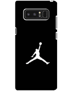 Чехол для Samsung Galaxy Note 8 (N950) с картинкой «Jordan Silhouette»