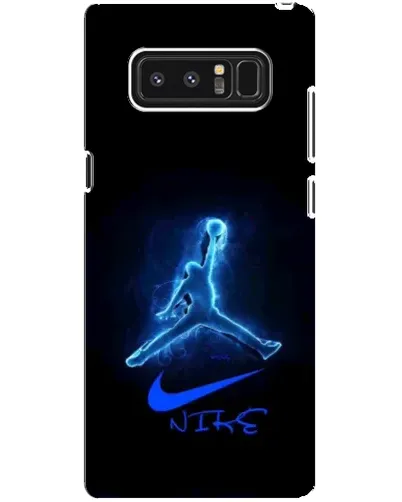 Чехол для Samsung Galaxy Note 8 (N950) с картинкой «Jordan Neon Blue» Чехол для Samsung Galaxy Note 8 (N950) с картинкой «Jordan Neon Blue»