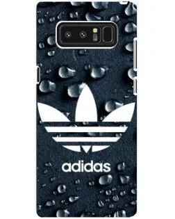 Чехол для Samsung Galaxy Note 8 (N950) с картинкой «Adidas Trefoil Blue»