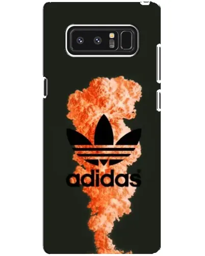 Чехол для Samsung Galaxy Note 8 (N950) с картинкой «Оранжевый дым Adidas» Чехол для Samsung Galaxy Note 8 (N950) с картинкой «Оранжевый дым Adidas»