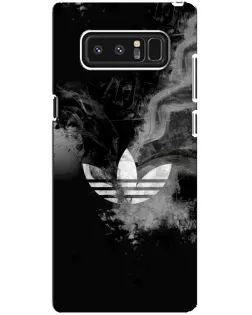 Чехол для Samsung Galaxy Note 8 (N950) с картинкой «Абстрактный дым Adidas»