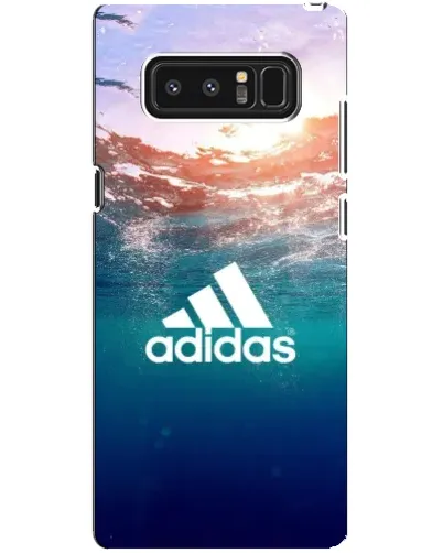 Чехол для Samsung Galaxy Note 8 (N950) с картинкой «Океанская глубина адидас» Чехол для Samsung Galaxy Note 8 (N950) с картинкой «Океанская глубина адидас»
