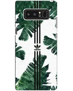 Чехол для Samsung Galaxy Note 8 (N950) с картинкой «Пальмовые листья адидас»