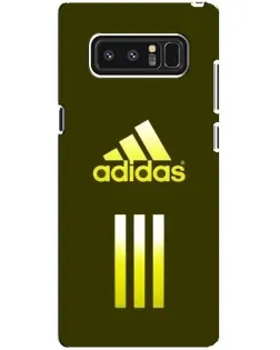 Чехол для Samsung Galaxy Note 8 (N950) с картинкой «Оливковый градиент Adidas»