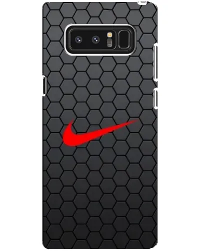 Чехол для Samsung Galaxy Note 8 (N950) с картинкой «Nike — карбоновая сетка»
