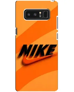 Чехол для Samsung Galaxy Note 8 (N950) с картинкой «Оранжевый драйв Nike»