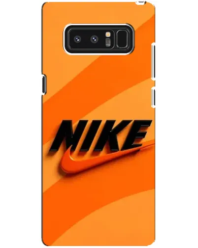 Чехол для Samsung Galaxy Note 8 (N950) с картинкой «Оранжевый драйв Nike»