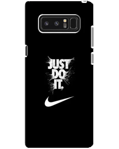 Чехол для Samsung Galaxy Note 8 (N950) с картинкой «Текстовый принт Nike»