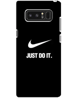 Чехол для Samsung Galaxy Note 8 (N950) с картинкой «Классический принт Nike»