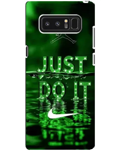 Чехол для Samsung Galaxy Note 8 (N950) с картинкой «Зеленый неоновый Nike»