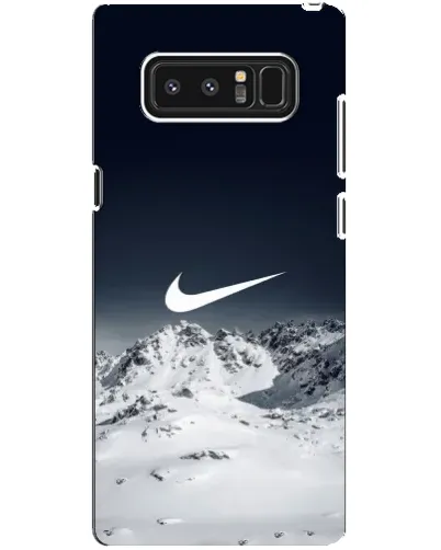Чехол для Samsung Galaxy Note 8 (N950) с картинкой «Nike — зимние горы»