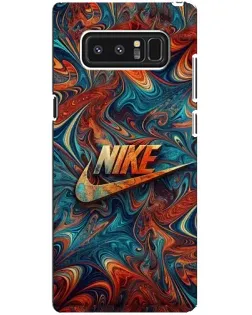 Чехол для Samsung Galaxy Note 8 (N950) с картинкой «Nike в абстракции»
