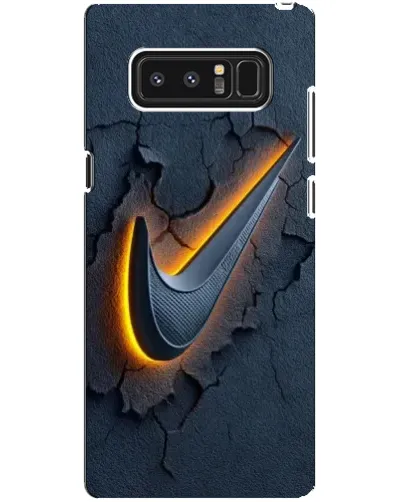 Чехол для Samsung Galaxy Note 8 (N950) с картинкой «Объемный логотип Найк»