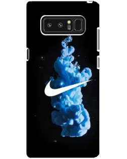 Чехол для Samsung Galaxy Note 8 (N950) с картинкой «Nike и синий дым»