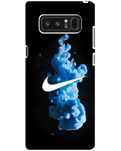 Чехол для Samsung Galaxy Note 8 (N950) с картинкой «Nike и синий дым»