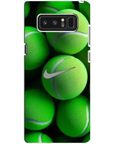 Чехол для Samsung Galaxy Note 8 (N950) с картинкой «Теннисные мячи Найк»