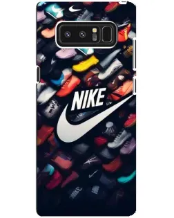 Чехол для Samsung Galaxy Note 8 (N950) с картинкой «Коллекция кроссовок Nike»