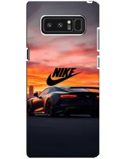 Чехол для Samsung Galaxy Note 8 (N950) с картинкой «Nike и суперкар»