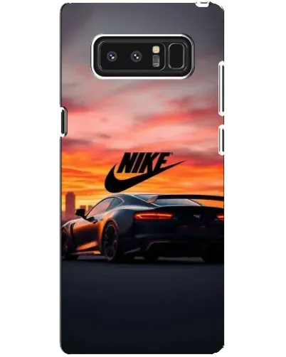 Чехол для Samsung Galaxy Note 8 (N950) с картинкой «Nike и суперкар»