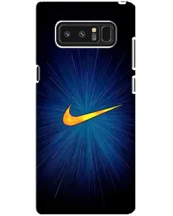 Чохол для Samsung Galaxy Note 8 (N950) з картинкою «Синій пульс Nike»