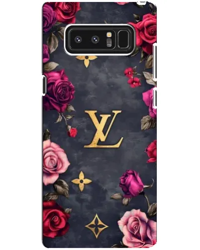 Чехол для Samsung Galaxy Note 8 (N950) с картинкой «Цветочный Louis Vuitton»
