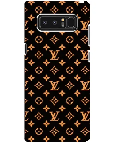 Чехол для Samsung Galaxy Note 8 (N950) с картинкой «Золотая монограмма LV»