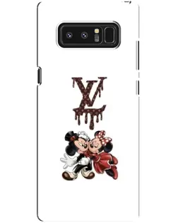 Чехол для Samsung Galaxy Note 8 (N950) с картинкой «LV и Микки Маус»
