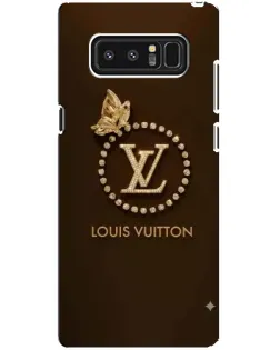 Чехол для Samsung Galaxy Note 8 (N950) с картинкой «LV — золотая печать»