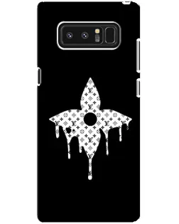 Чехол для Samsung Galaxy Note 8 (N950) с картинкой «Цветочная монограмма»