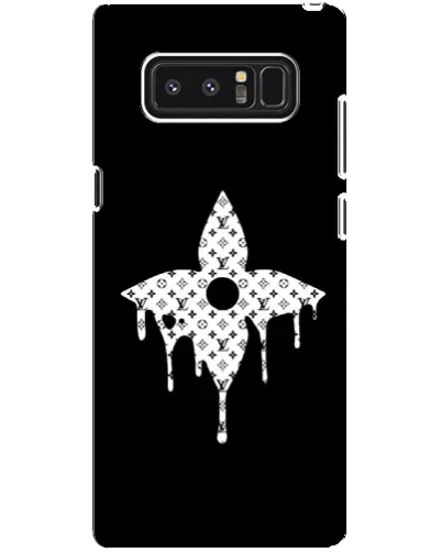 Чехол для Samsung Galaxy Note 8 (N950) с картинкой «Цветочная монограмма»