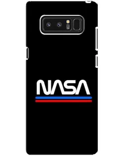 Чехол для Samsung Galaxy Note 8 (N950) с картинкой «NASA — классика Red Blue»