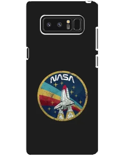 Чехол для Samsung Galaxy Note 8 (N950) с картинкой «NASA — эмблема миссии» Чехол для Samsung Galaxy Note 8 (N950) с картинкой «NASA — эмблема миссии»