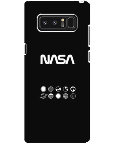 Чехол для Samsung Galaxy Note 8 (N950) с картинкой «NASA — технический принт» Чехол для Samsung Galaxy Note 8 (N950) с картинкой «NASA — технический принт»
