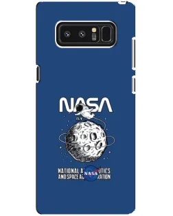 Чехол для Samsung Galaxy Note 8 (N950) с картинкой «NASA — лунная миссия»