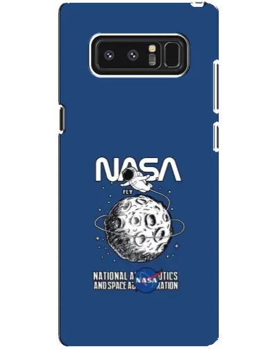 Чехол для Samsung Galaxy Note 8 (N950) с картинкой «NASA — лунная миссия» Чехол для Samsung Galaxy Note 8 (N950) с картинкой «NASA — лунная миссия»