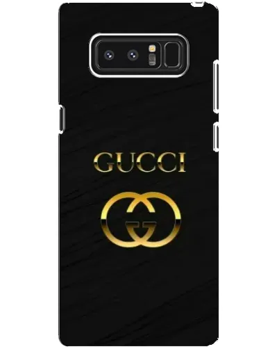 Чехол для Samsung Galaxy Note 8 (N950) с картинкой «Золотой логотип Gucci»