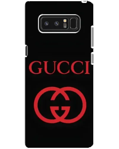 Чехол для Samsung Galaxy Note 8 (N950) с картинкой «Gucci — красный логотип»