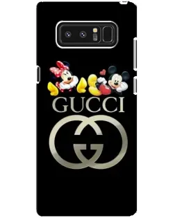 Чехол для Samsung Galaxy Note 8 (N950) с картинкой «Gucci — герои Disney»