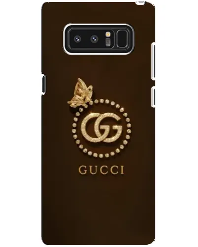 Чехол для Samsung Galaxy Note 8 (N950) с картинкой «Gucci — золотая бабочка»