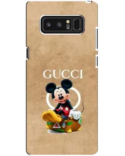 Чехол для Samsung Galaxy Note 8 (N950) с картинкой «Микки Маус Gucci — крафт»