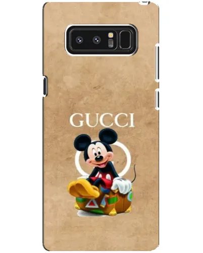 Чехол для Samsung Galaxy Note 8 (N950) с картинкой «Микки Маус Gucci — крафт»