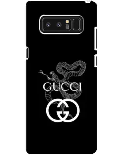 Чехол для Samsung Galaxy Note 8 (N950) с картинкой «Gucci — серебряная змея»