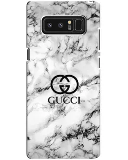 Чехол для Samsung Galaxy Note 8 (N950) с картинкой «Gucci — мраморный шик»